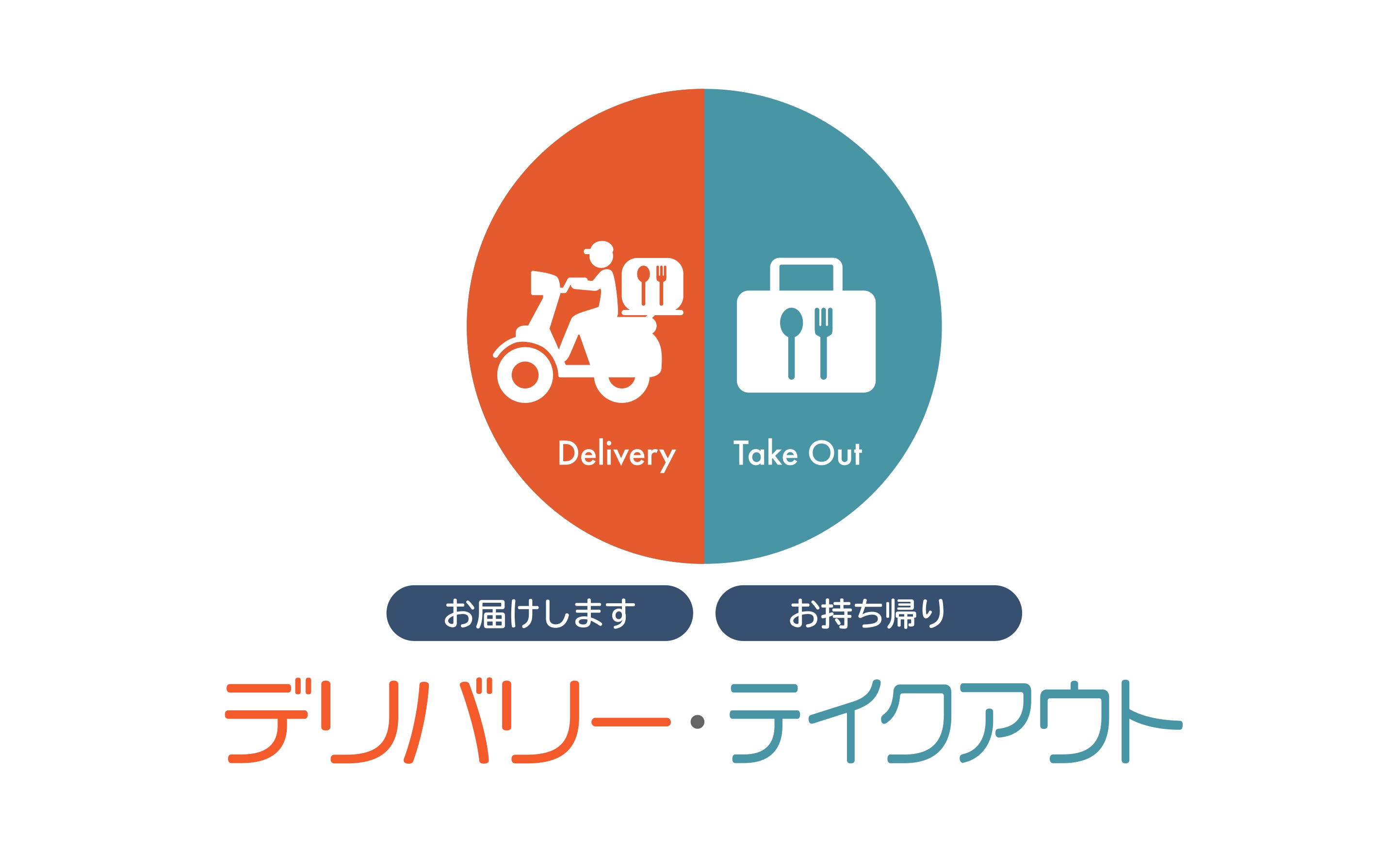 takeout(お持ち帰り)やってます。